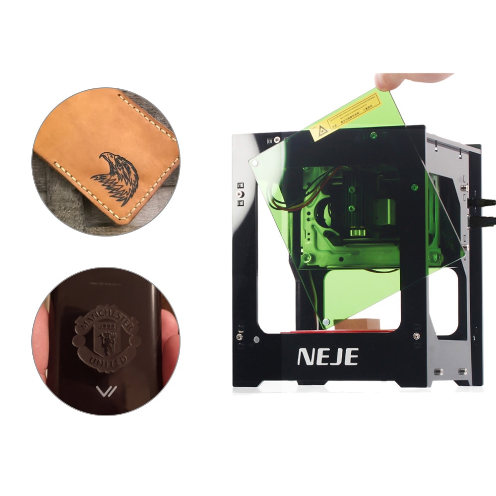 NEJE DK-8-KZ 1500/2000/3000mW 405nm High Speed USB Laser Engraver Carver Automatic DIY Print Engraver Off-line Operation - Image 4
