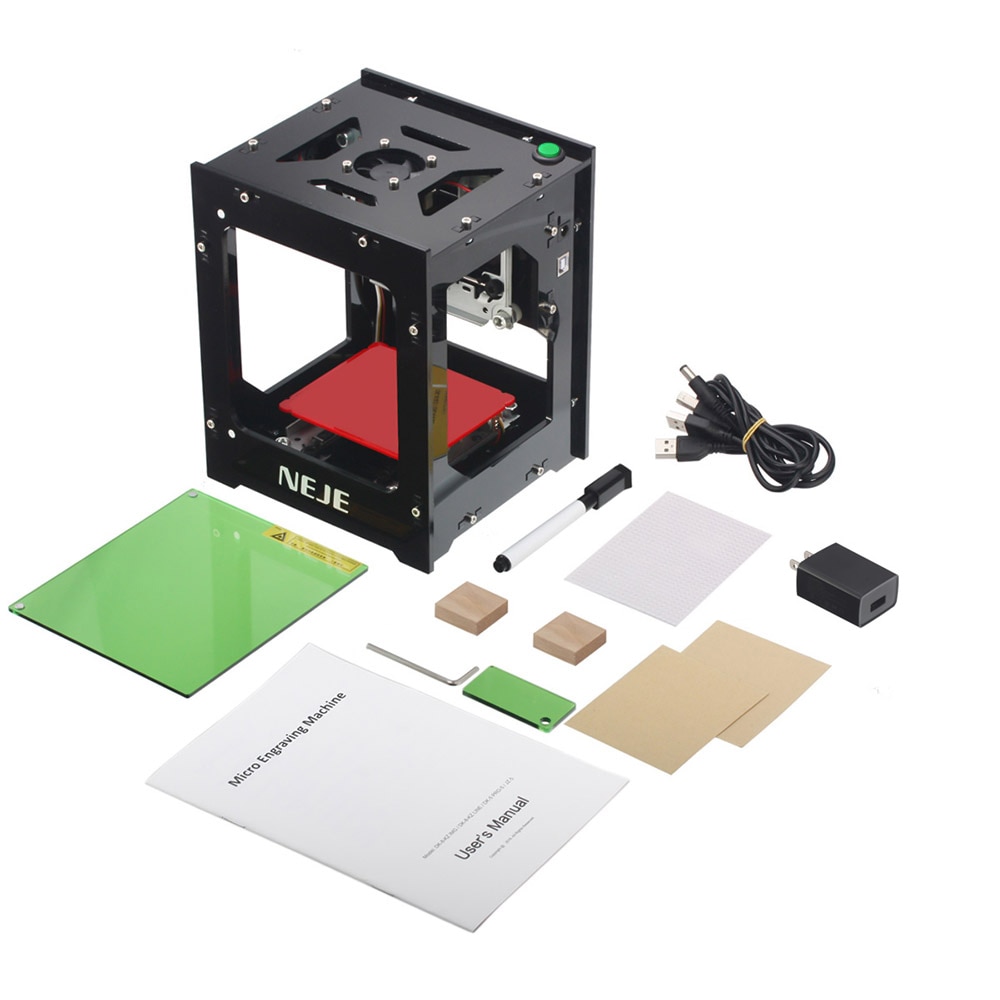 NEJE DK-8-KZ 1500/2000/3000mW 405nm High Speed USB Laser Engraver Carver Automatic DIY Print Engraver Off-line Operation - Image 5