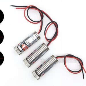 NEW HLM1230 "- " Red with Line Laser Module 3v 5v 5mW 650nm Focus Adjustable Laser Head Industrial Grade DIY machine parts