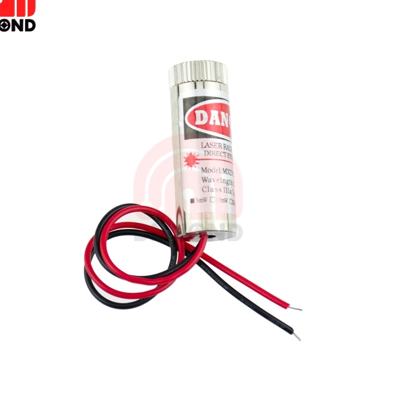 New Adjustable Beam 650nm 5mW Red Laser 3-5V Industrial Laser Head Point Line Cross Laser Module Lens Focusable Industrial Class