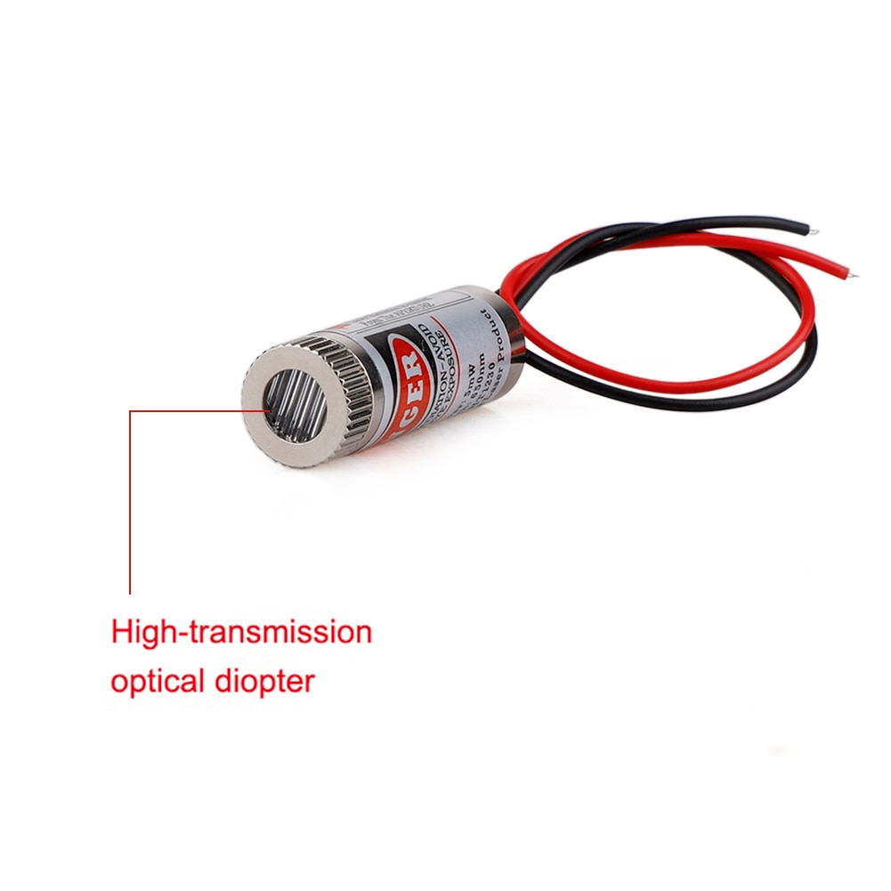New mW 650nm Red Line Laser Sight Module Light Pointer 5Focus Laser Head 5V Industrial Grade DIY Laser tube Laser Line - Image 4
