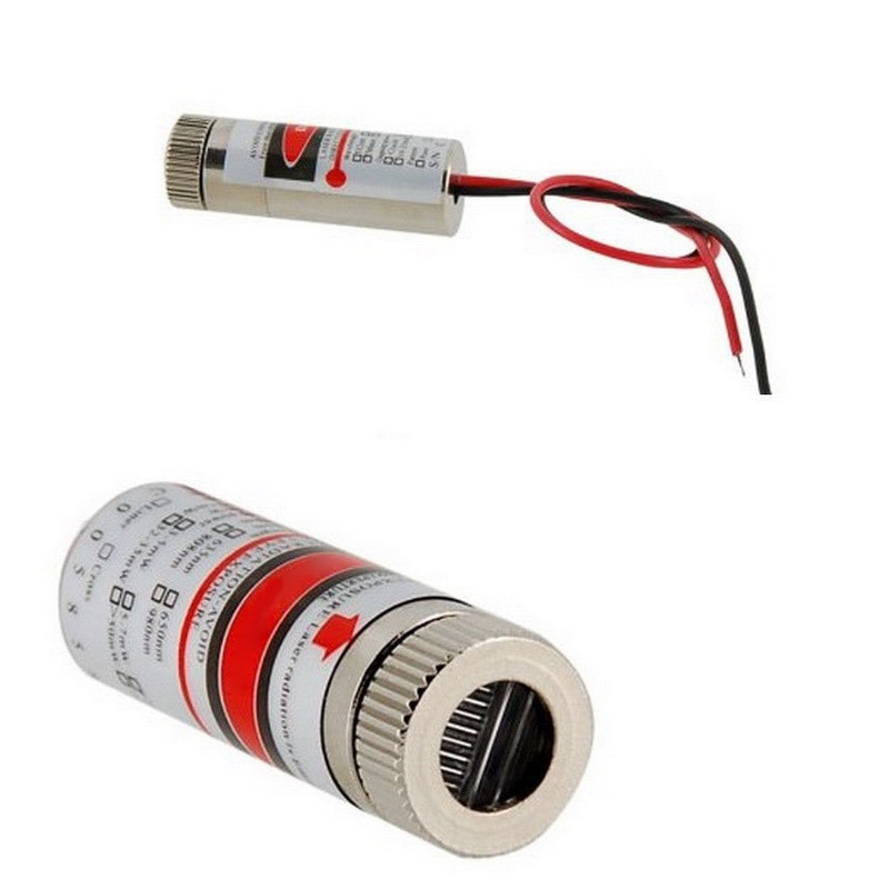 New mW 650nm Red Line Laser Sight Module Light Pointer 5Focus Laser Head 5V Industrial Grade DIY Laser tube Laser Line