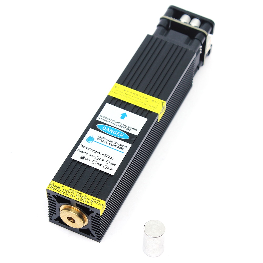 Oxlasers 40W Blue Laser Module 33mm 450NM DIY Laser Head for Engraving and Cutting Fixed Focus with 0.08mm Super Thin Focus - Image 5