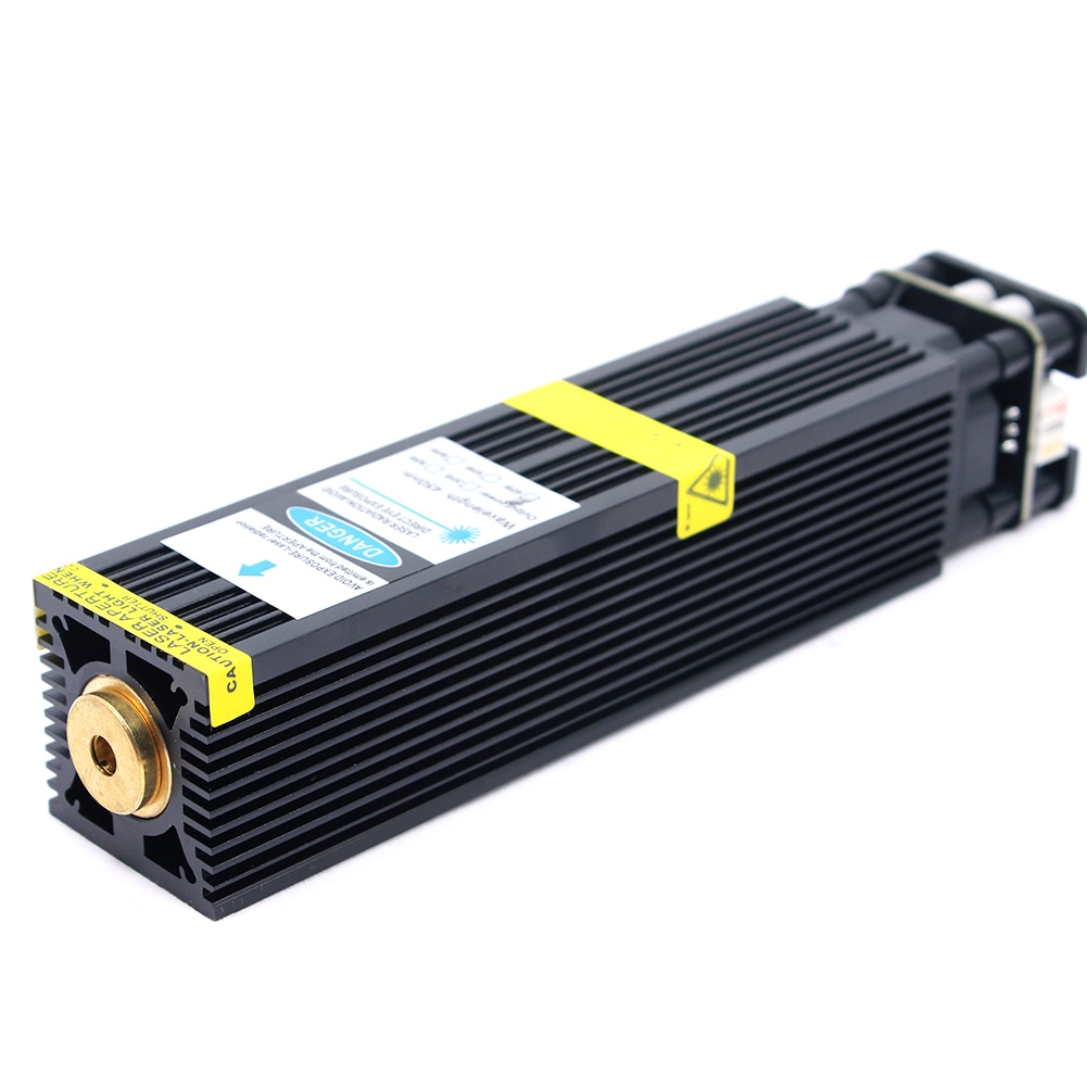 Oxlasers 40W Blue Laser Module 33mm 450NM DIY Laser Head for Engraving and Cutting Fixed Focus with 0.08mm Super Thin Focus