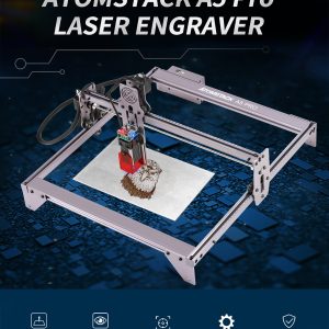 Rotate Engraving Module ATOMSTACK Laser Engraver DIY Upgrade Kit For Column Cylinder Engraving with 40W ATOMSTACK Laser Master