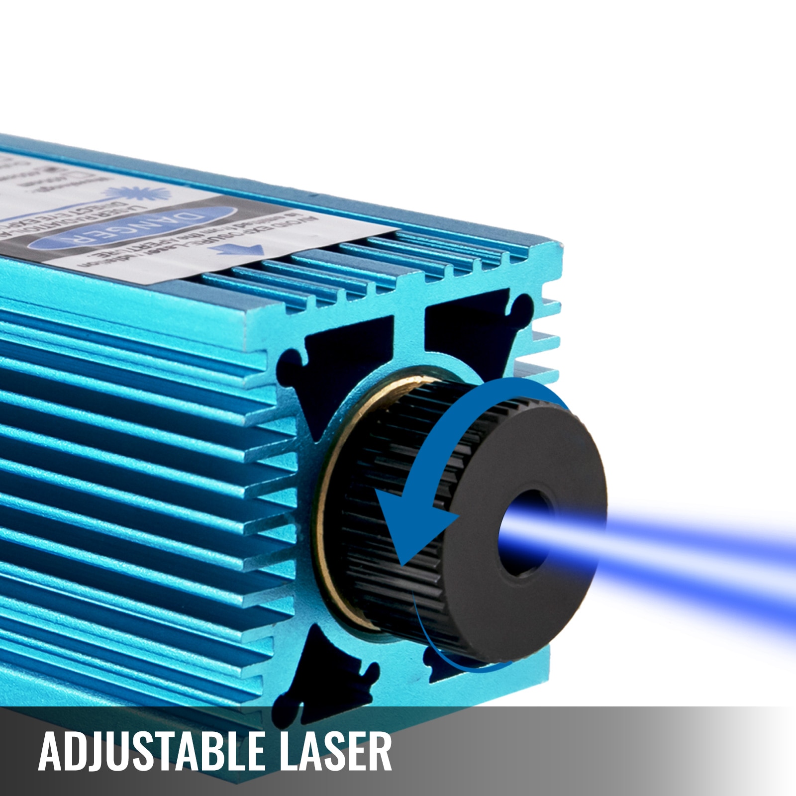 VEVOR 5.5W 15W CNC Laser Module 450 NM Blue TTL/PWM 12V Wavelength Powerful Laser Head for Cutting and Engraving Machine - Image 2