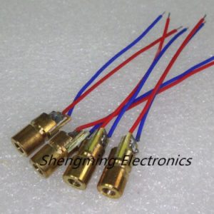 10pcs laser diode 650nm 6mm 3V / 5V 5 million watt Adjustable Laser Dot Diode Module Red Copper Head Mini Laser Pointer