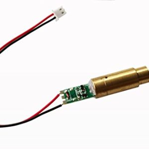 Lights88 532nm Green Laser Module Diode Stage Light moduler with Cable(5mw Green Dot Laser Module)