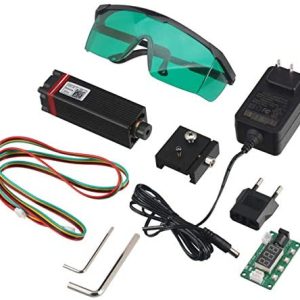 NEJE Laser Engraver Module 450nm PWM TTL CNC DIY Engraving Module for NEJE Master 20W DIY Laser Engraver Machine Replacement, 5.5W Output Optical Power