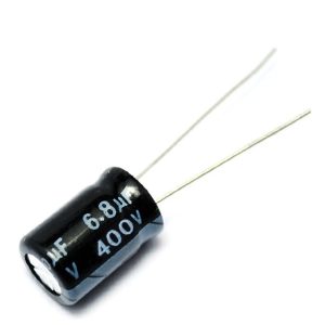 10PCS Higt quality 400V6.8UF 10*13 6.8UF 400V 10*13MM Electrolytic capacitor