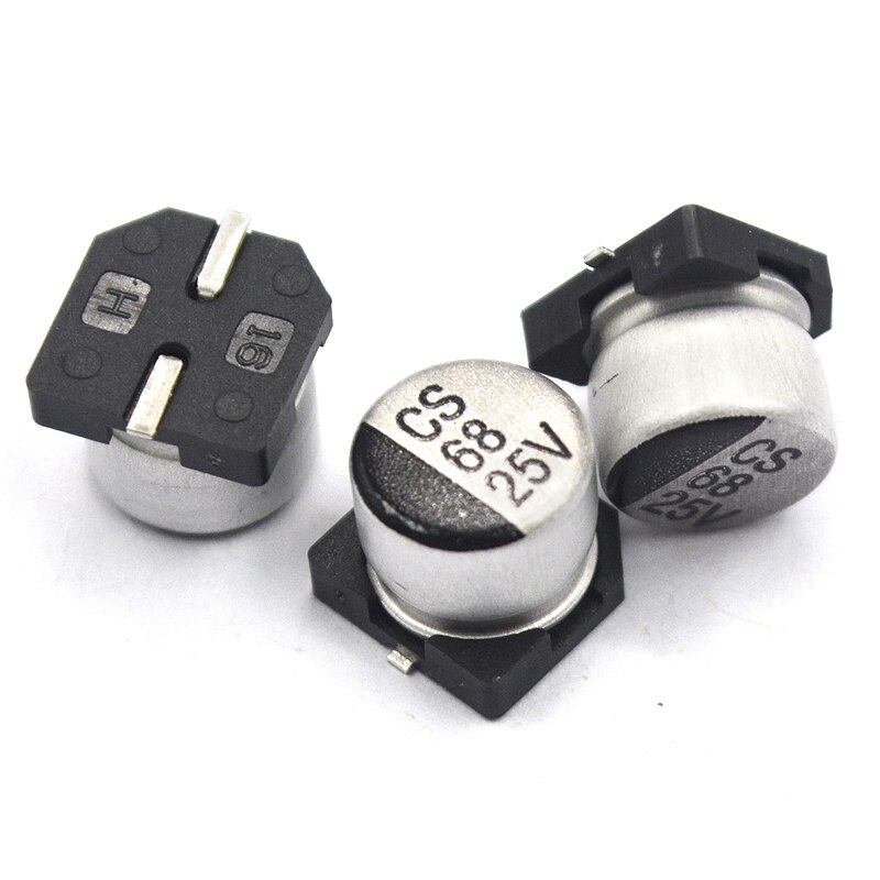 Lot De 10 Condensateurs électrolytiques Aluminium 68µF 100V - Taille 10x13 Mm - Pour Réparation électronique