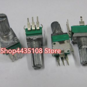 10PCS Precision adjustable potentiometer R09-type R09 RK09 B10K b100k 15MM vertical curved foot single 15mm flower axis switch
