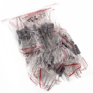 2W Metal Film Resistors set 0.1R-750R resistor kit 5% 30 Values * 5pcs commonly resistance resistor pack 150pcs/lot