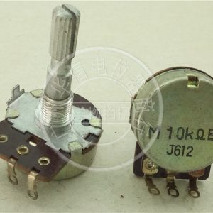 2pcs 24-type single joint potentiometer B10K for Panasonic / handle length 30MM * width 24MM * high 12MM B10K variable resistor