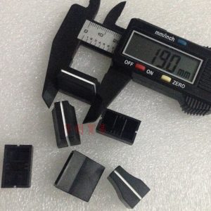 2pcs mixer fader potentiometer knob cap 20A6 / handle width 8MM / hole 8MM / length 19MM high 18MM