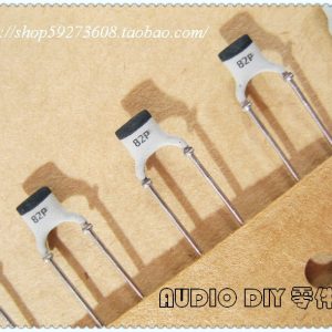 50PCS NEW BC 82pF/100V 2% NP0 p5mm silver film ceramic capacitor PH 679 82p 100vdc high frequency hot sale generation 100pF/100V