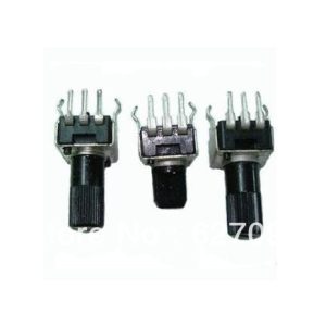 50pcs Free shipping RV09-type vertical adjustable potentiometer / variable resistor 1K 2K 5k 10K 20K 50K 100K 200k