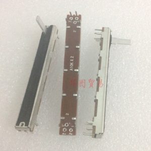 8pcs 6021 mono A10K 75mm 75mm straight sliding push-pull potentiometer / dimmer console fader variable resistors