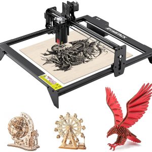 A5 M40 Laser Engraver 40w CNC Engraving Cutting For Metal Wood Puzzle Acrylic Leather Steel Bamboo MDF
