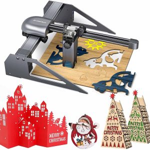 ATOMSTACK Portable Laser Engraver P7 M40 40W Laser Cutter Engraving Machine for Wood Metal DIY Photo Marking Dog Tags 200x200mm