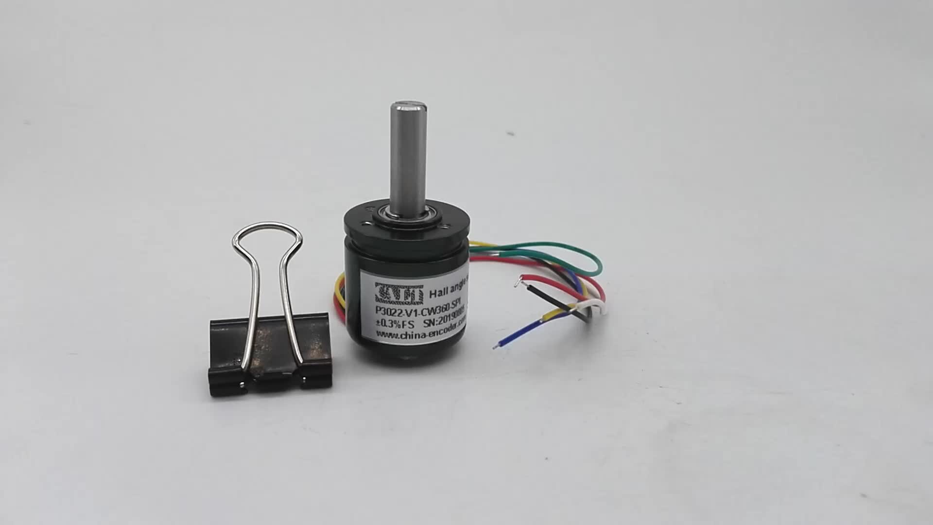 Hall effect noncontact analog angle position sensor potentiometer 5V 0