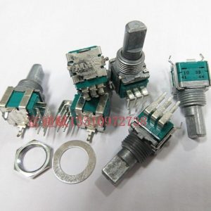 ALPS 09 double vertical midpoint volume potentiometer with multi for Pioneer 400 B10K handle length 15MMF