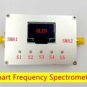 83.5-3000MHz Spectrum Analyzer Audio USB Smart Frequency Spectrometer Tester With RF Source Digital Power Meter Bluetooth WIFI