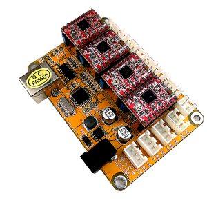 Grbl Control Board Laser Engraving Machine Motherboard Writing Robot A4988 Driving Software Pulse Conversion Module