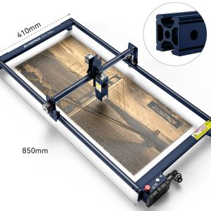 Hot sale ATOMSTACK A10 Pro 50W 410x850mm CNC With 32-Bit Motherboard Plastic Stainless Steel Glass Laser Metal Engraving Machine