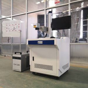 355nm JPT 5W UV Laser Marking Machine and Laser Engraving Machine for Glass Plastic Paper Cloth Wood Metal