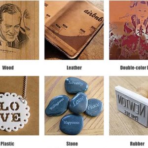 15W 30W 50W leather jacket CO2 Laser Marking Machine Engraving Machine