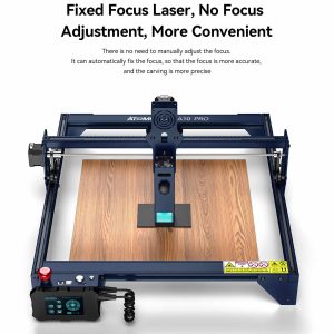 NEW ATOMSTACK A10 PRO 50W Diode Laser Engraving Cutting Machine With 32-Bit Motherboard Mini Printer CNC Router Laser Engraver