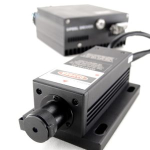 220V DPSS Fat Beam Blue Diode Laser Dot Module 405nm 3w TTL 10-20KHz Long Time Working