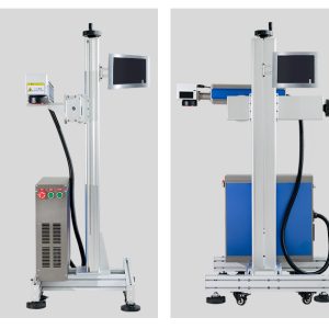 30w plastic bottle flying type co2 laser marking machine fly laser printer