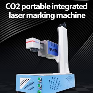 20w 30w 50w desktop cabinet ccd leather/glass/jeans/plastic non metal fiber co2 laser marking machine