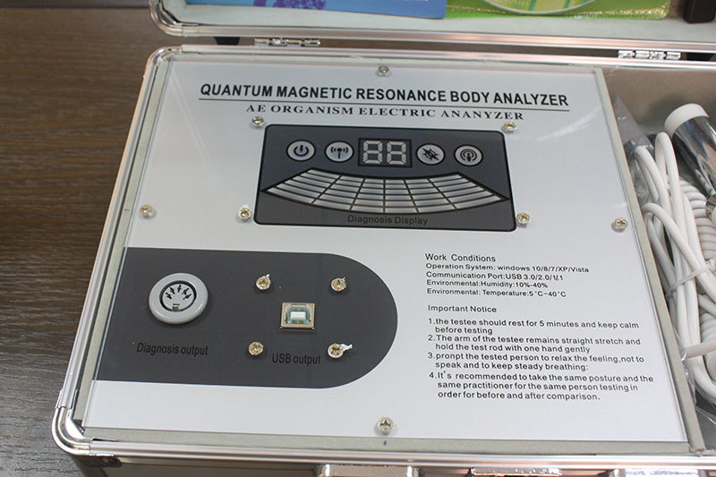 Health Weak Magnetic Resonance Spectrometer Electromagnetic Body Analyzer Machine