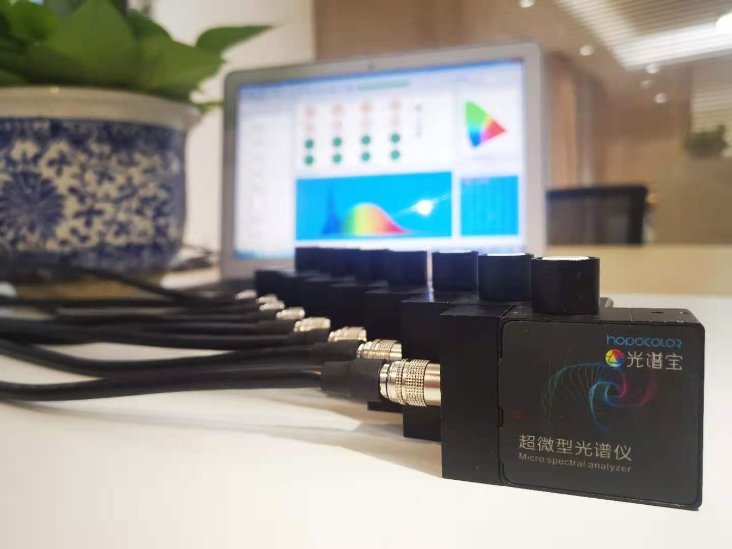 Mini Spectrometers 380-780nm test CCT CRI Lux Spectrum - Image 2