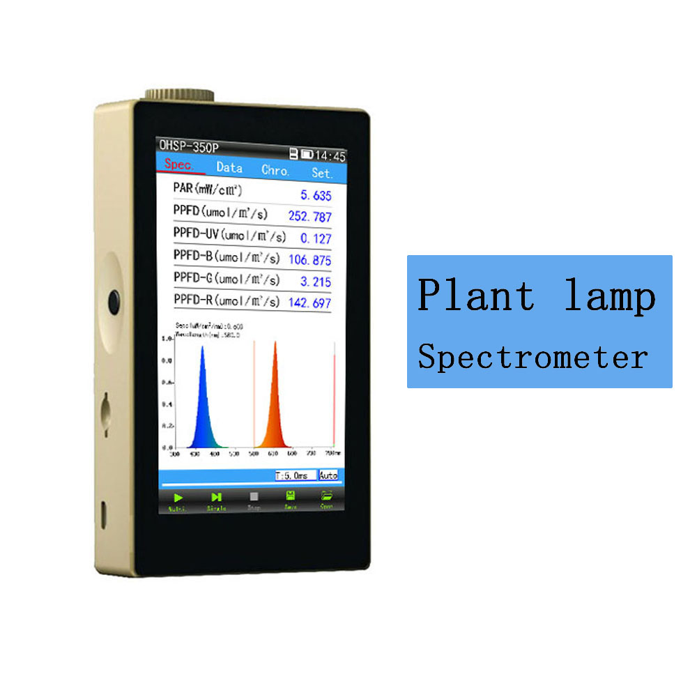 thumbnail image 2 of VBR-100 PAR Meter With Bluetooth - Measures Red & Blue Light PPFD For Plant Growth 2 of 12