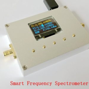 Spectrum Analyzer Audio USB Smart Frequency Spectrometer Tester 10-6000MHz With RF Source Digital Power Meter Bluetooth WIFI