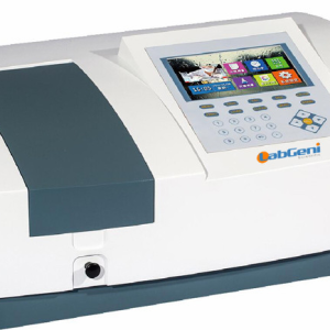 UV-VIS Double Beam Spectrophotometer, 190nm~1100nm, software Spectrometer factory price
