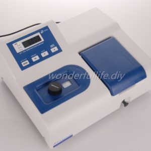 Visible Spectrometer Laboratory Spectrophotometer 220V 320-1020 nm 722N