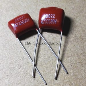 10pcs CBB 473J 630V 47NF 0.047UF 473 P10mm Metallized Film Capacitor