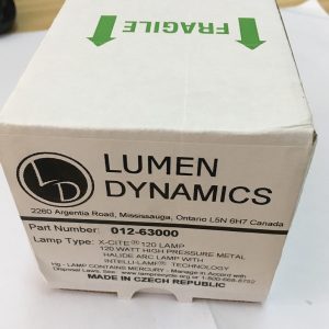 120W lamp,X-CITE 120 bulb,012-63000,EXFO X-CITE SERIES 120 Q,Lumen Dynamics,Olympus Leica Intelli fluorescence microscope