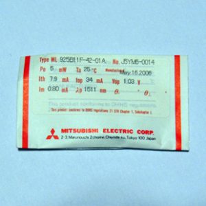 1550nm 5mw InGaAsP DFB Laser diode ML925B11F-38 /Optical fiber communication