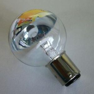 24v 25w H016164 HANALUX OT light bulb 24v25w BA15D Top Half Silver Bowl