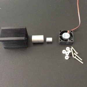 33mm*33mm*65.5mm Universal 9mm laser diode host/holder cooling Housing Fans