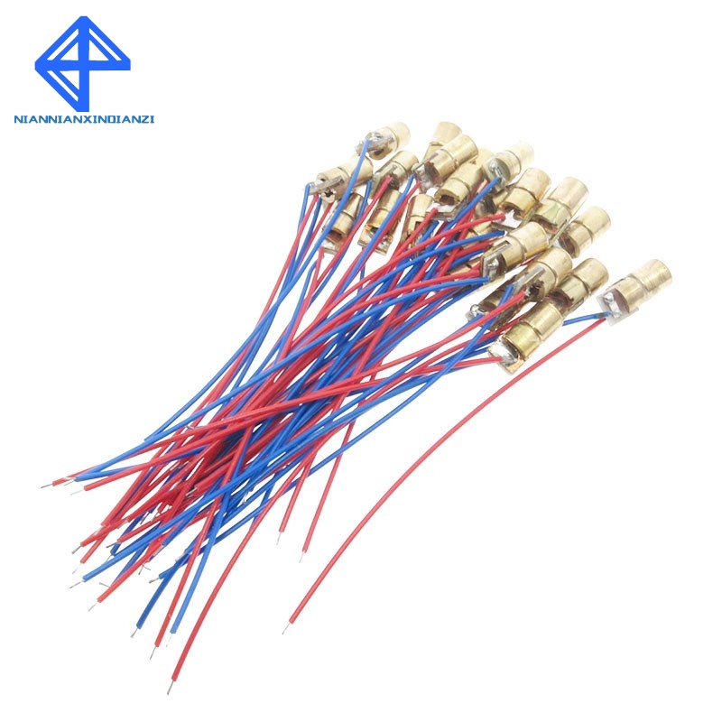 5v 650nm 5mw Adjustable Laser Dot Diode Module Red Sight Copper Head Mini Pointer - Image 2