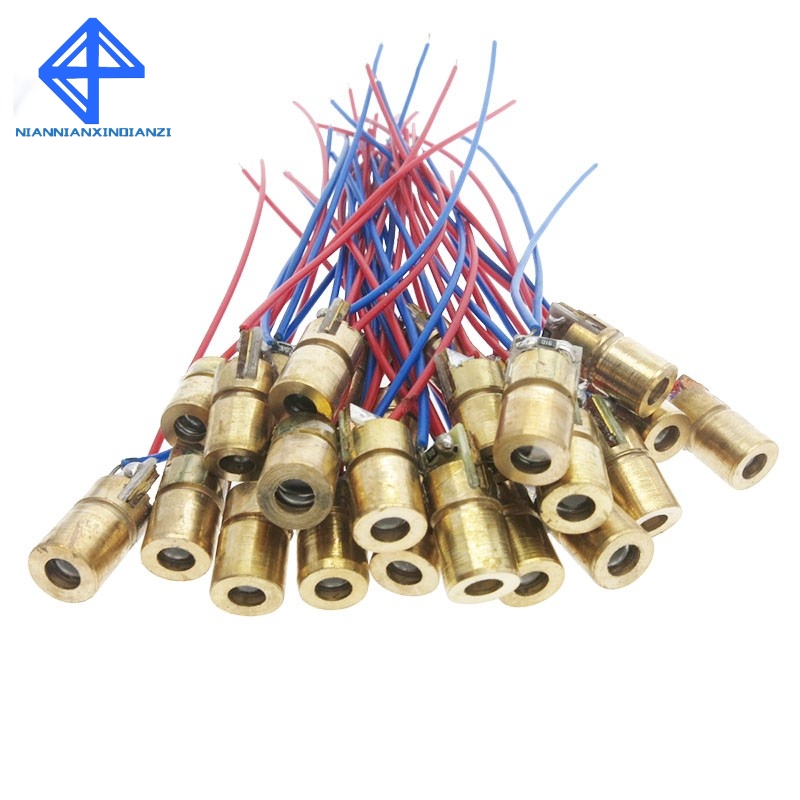 5v 650nm 5mw Adjustable Laser Dot Diode Module Red Sight Copper Head Mini Pointer - Image 3