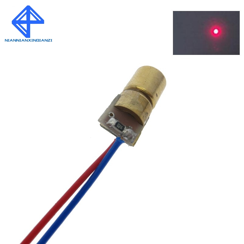 5v 650nm 5mw Adjustable Laser Dot Diode Module Red Sight Copper Head Mini Pointer - Image 4