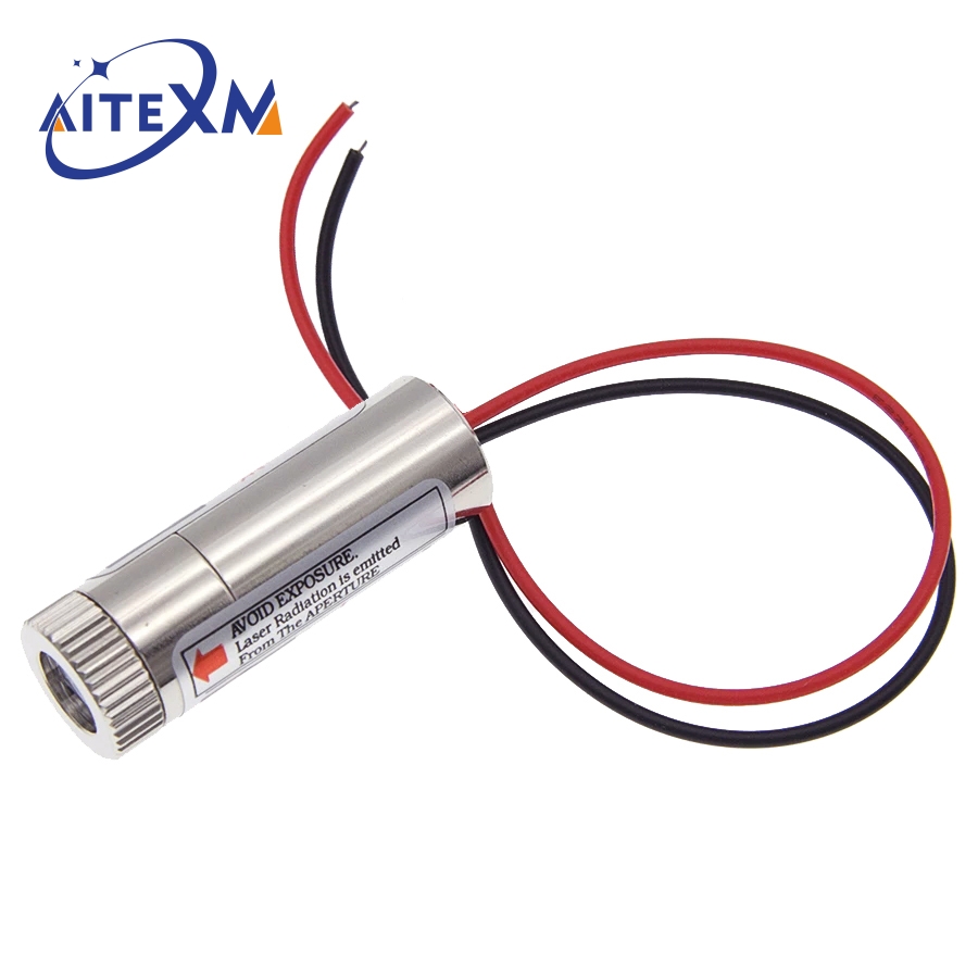 650nm 5mW Red Point / Line / Cross Laser Module Head Glass Lens Focusable Focus Adjustable Laser Diode Head Industrial Class - Image 2